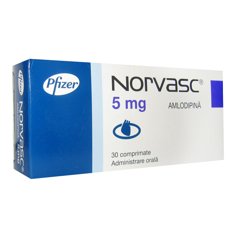 NORVASC cpr 5 mg 30 pce