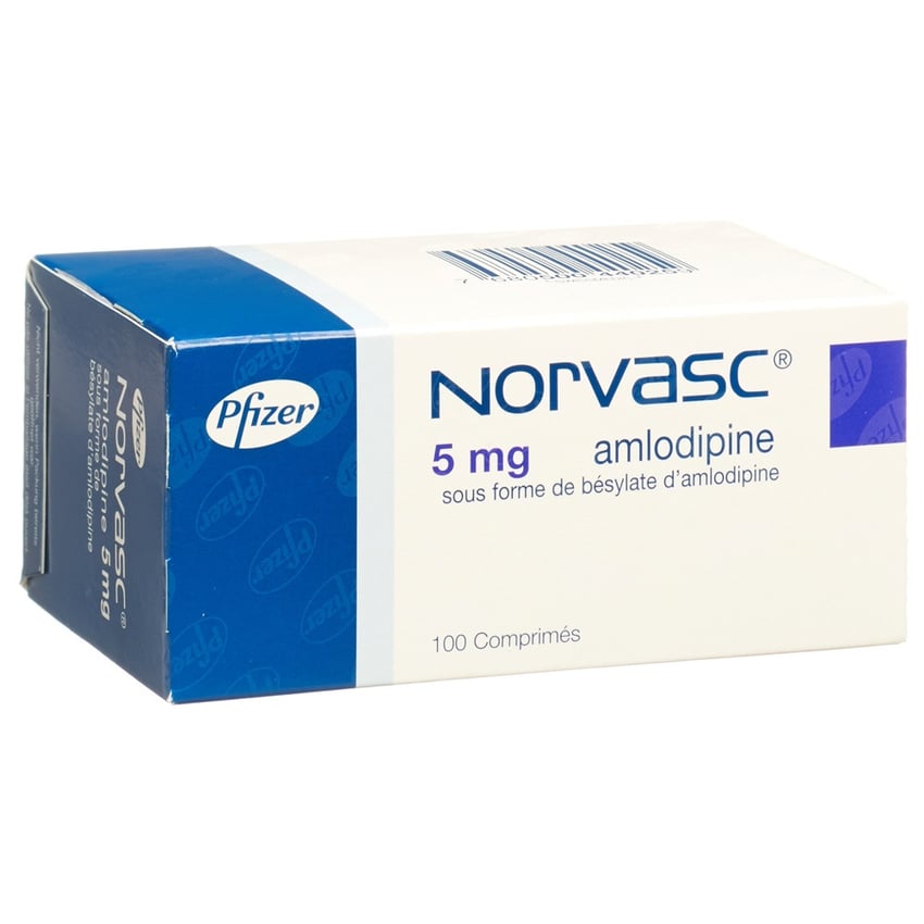 NORVASC cpr 5 mg 100 pce