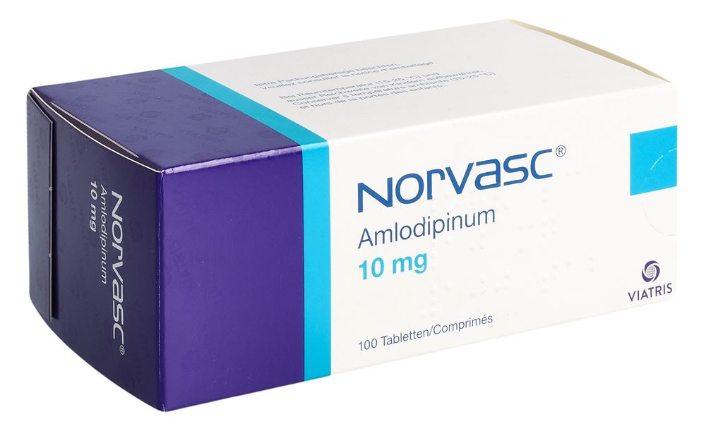 NORVASC cpr 10 mg 100 pce