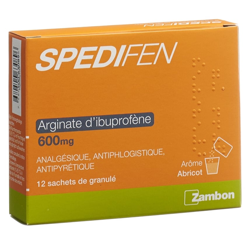 SPEDIFEN gran 600 mg sach 12 pce