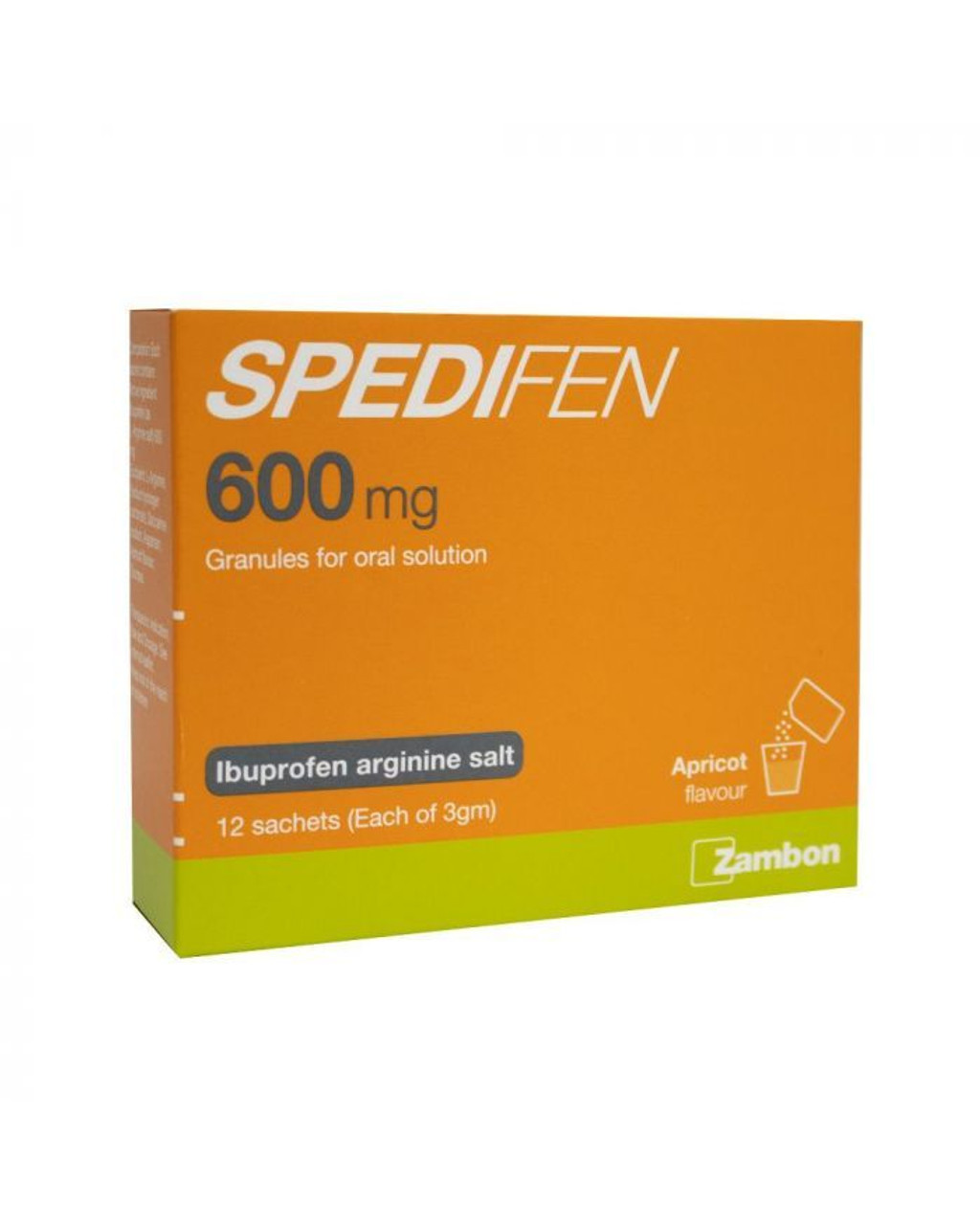 SPEDIFEN gran 600 mg sach 12 pce