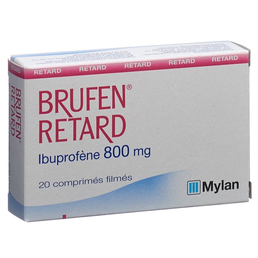 BRUFEN Retard cpr pell ret 800 mg 20 pce