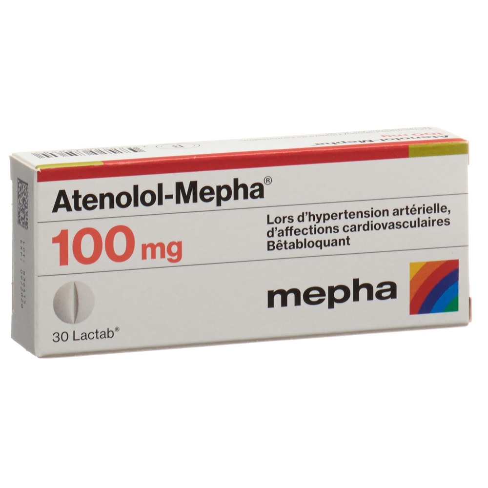 Atenolol-Mepha 100, Filmtabletten