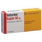 VOLTARENE Rapide drag 50 mg 10 pce