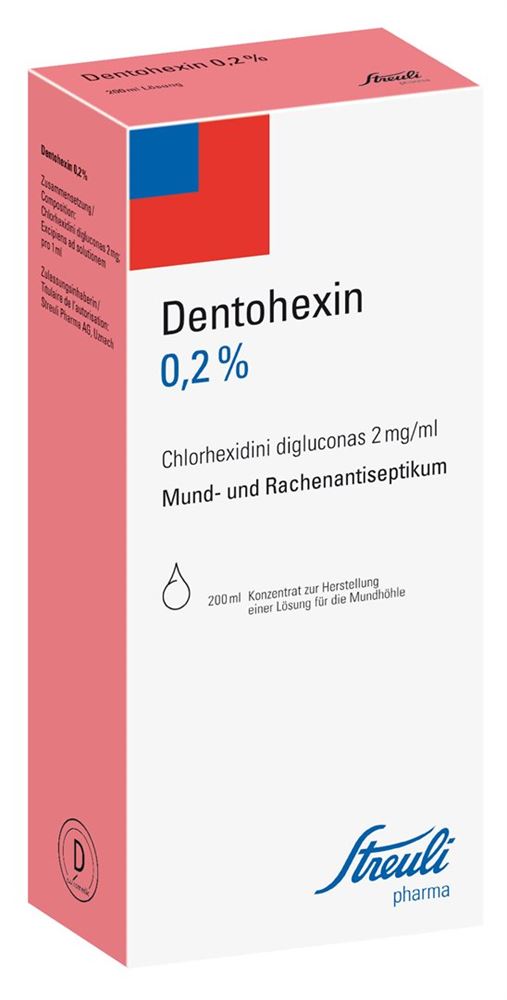 Dentohexin 0,2%, Lösung