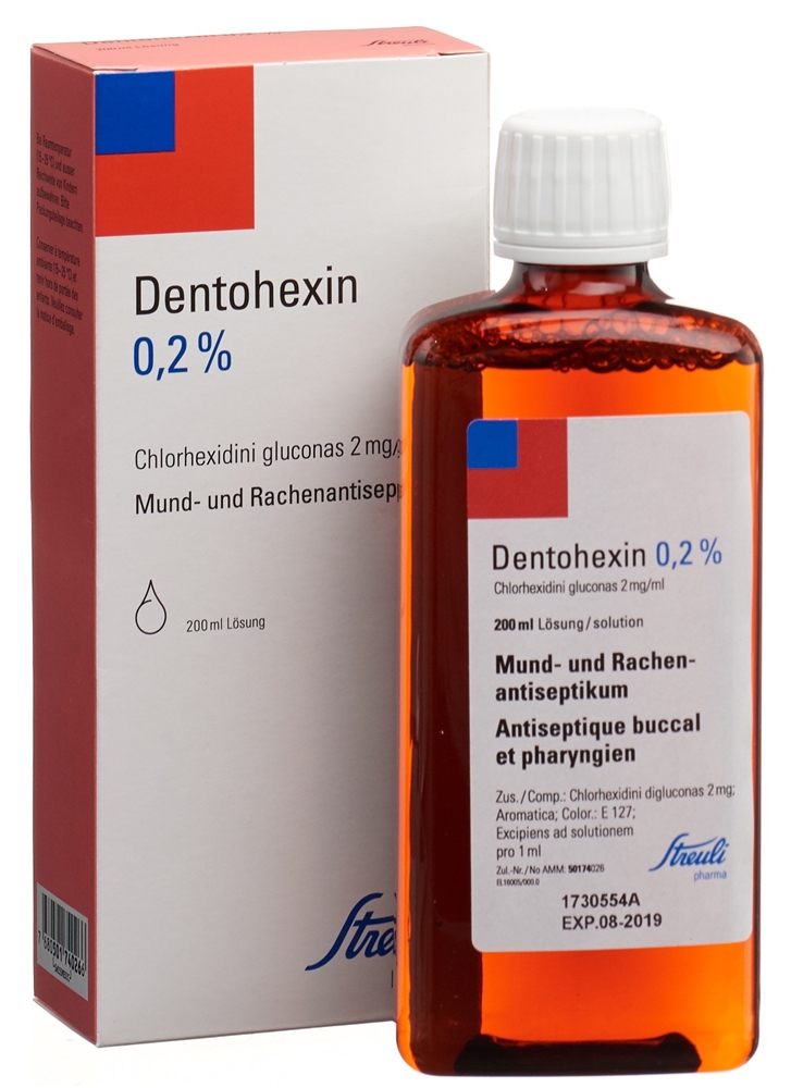 Dentohexin 0,2%, Lösung