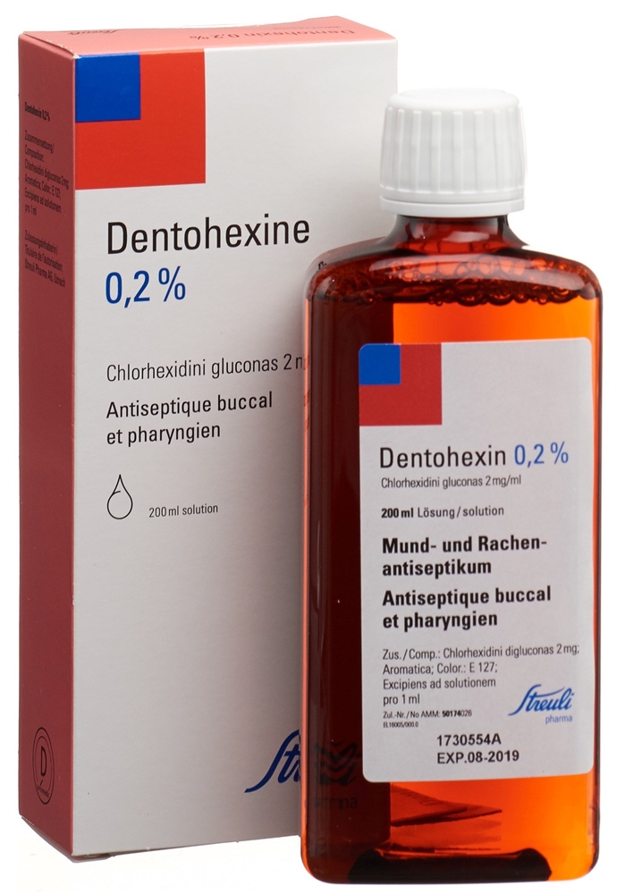 Dentohexin 0,2%, Lösung