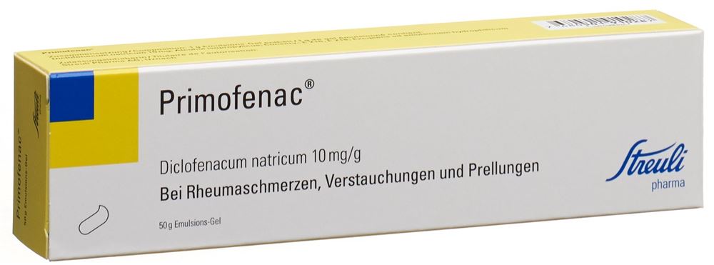 Primofenac, Emulsions-Gel