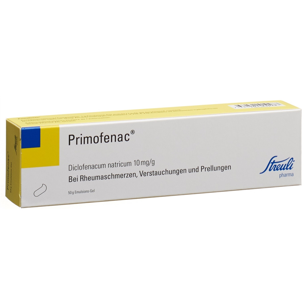 Primofenac, Emulsions-Gel