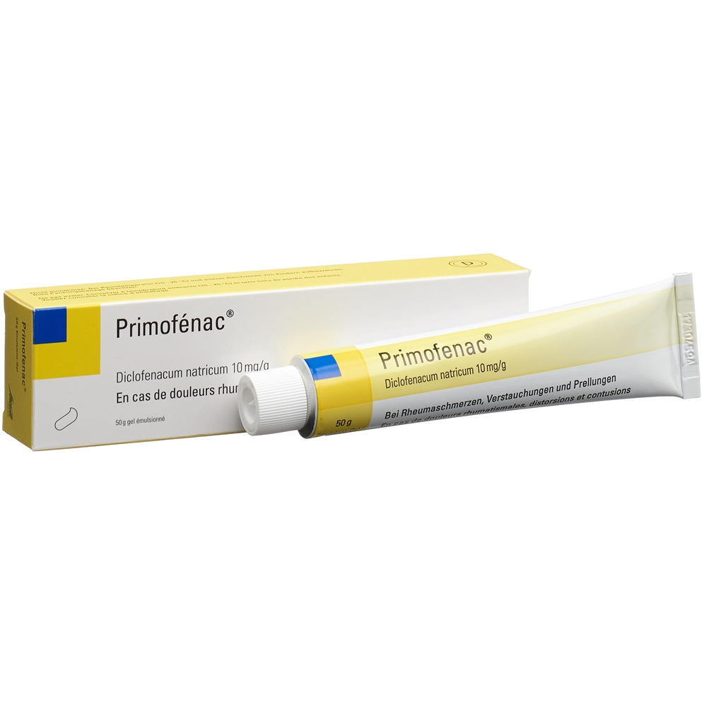 Primofenac, Emulsions-Gel