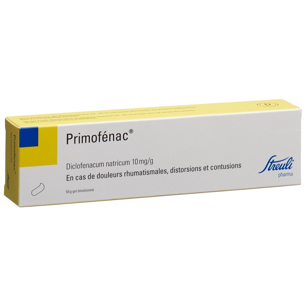 Primofenac, Emulsions-Gel