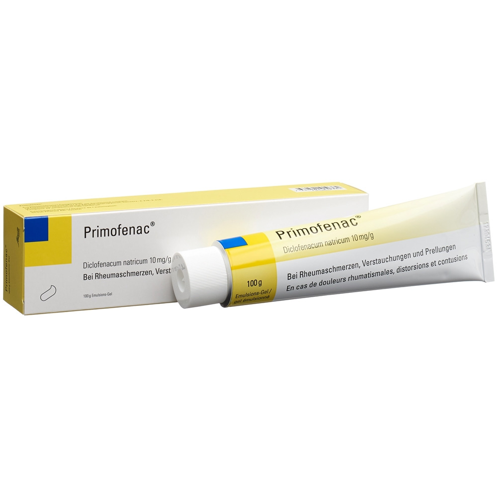 PRIMOFENAC gel émulsionné 1 % tb 100 g