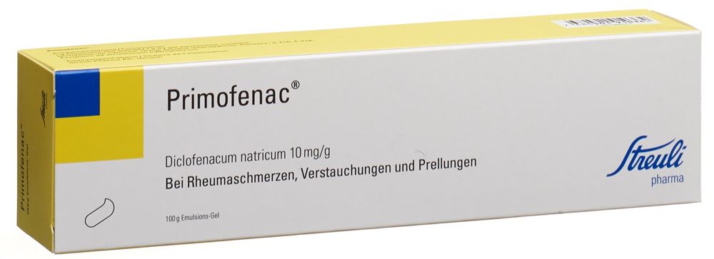 PRIMOFENAC gel émulsionné 1 % tb 100 g