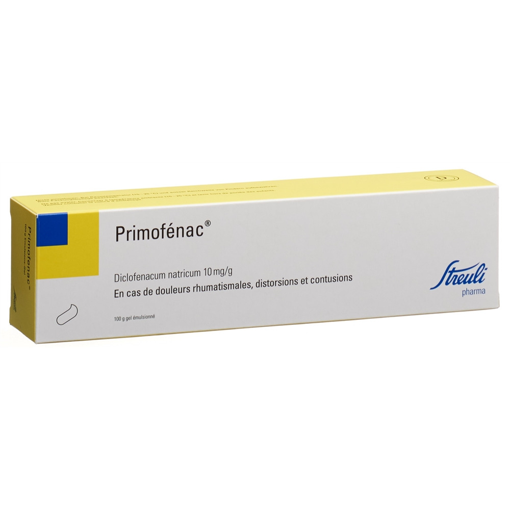 PRIMOFENAC gel émulsionné 1 % tb 100 g