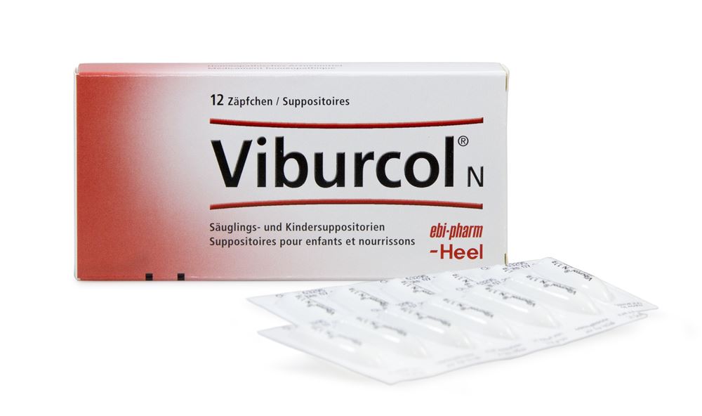 VIBURCOL N supp 12 pce