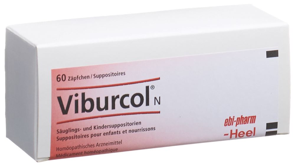 VIBURCOL N supp 60 pce