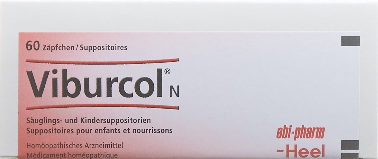 VIBURCOL N supp 60 pce