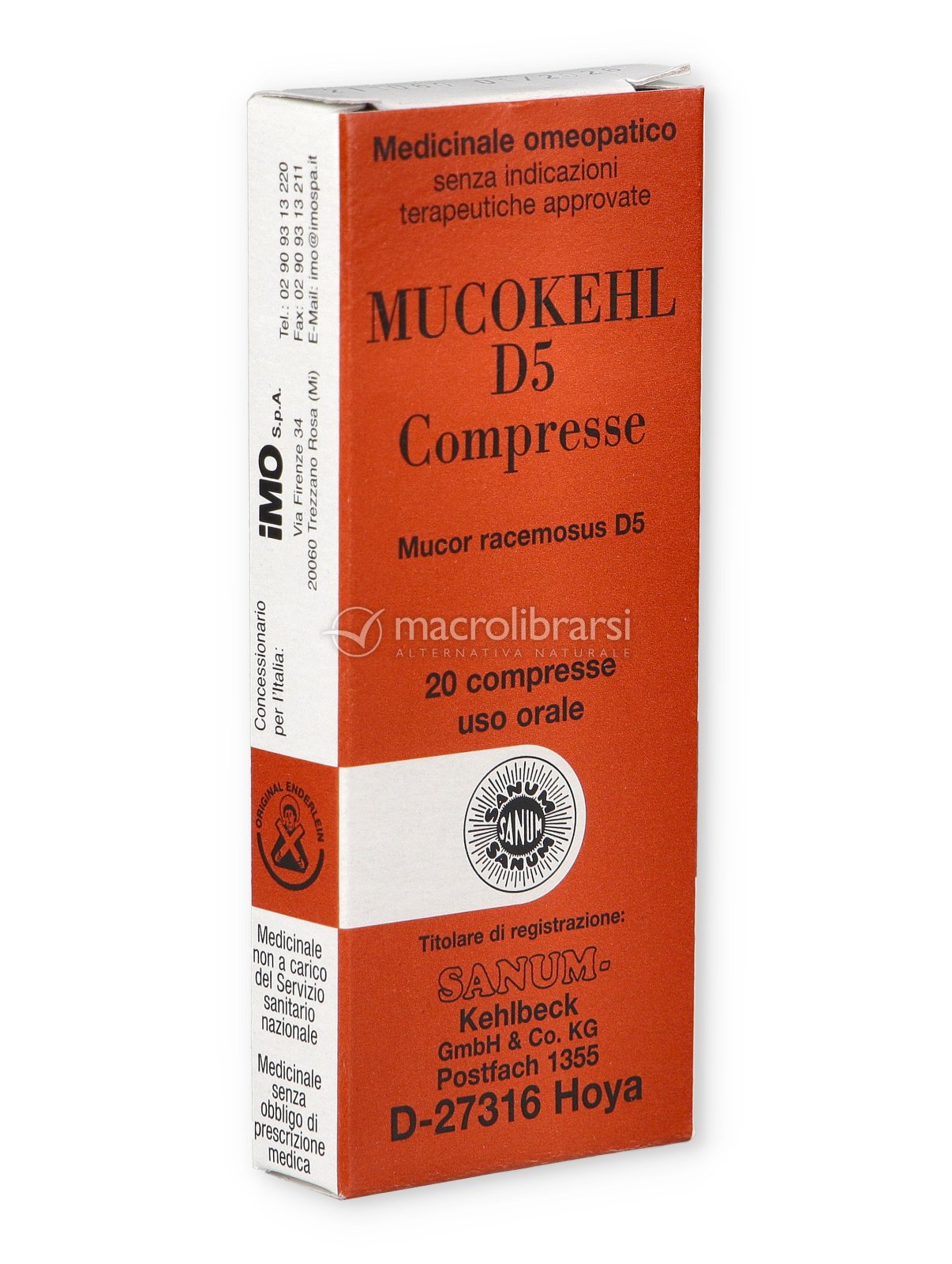 MUCOKEHL cpr 5 D 20 pce