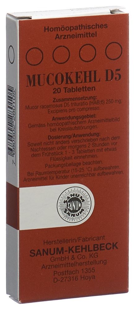 MUCOKEHL cpr 5 D 20 pce