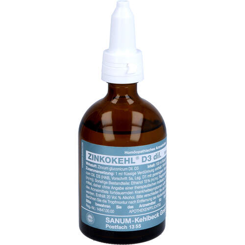 ZINKOKEHL gouttes 3 D fl 100 ml