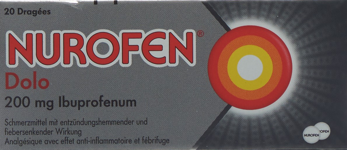 NUROFEN Dolo drag 200 mg 20 pce