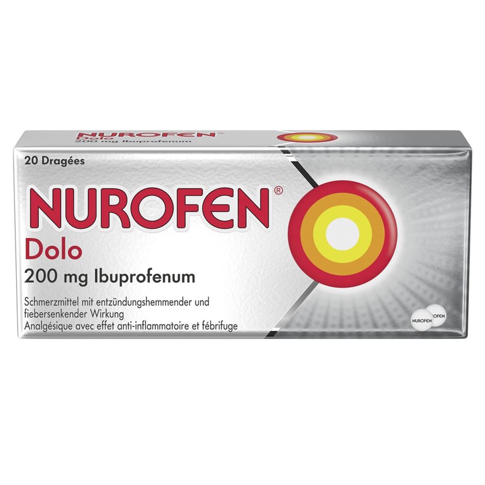 NUROFEN Dolo drag 200 mg 20 pce