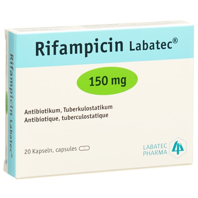 RIFAMPICIN Labatec caps 150 mg 20 pce