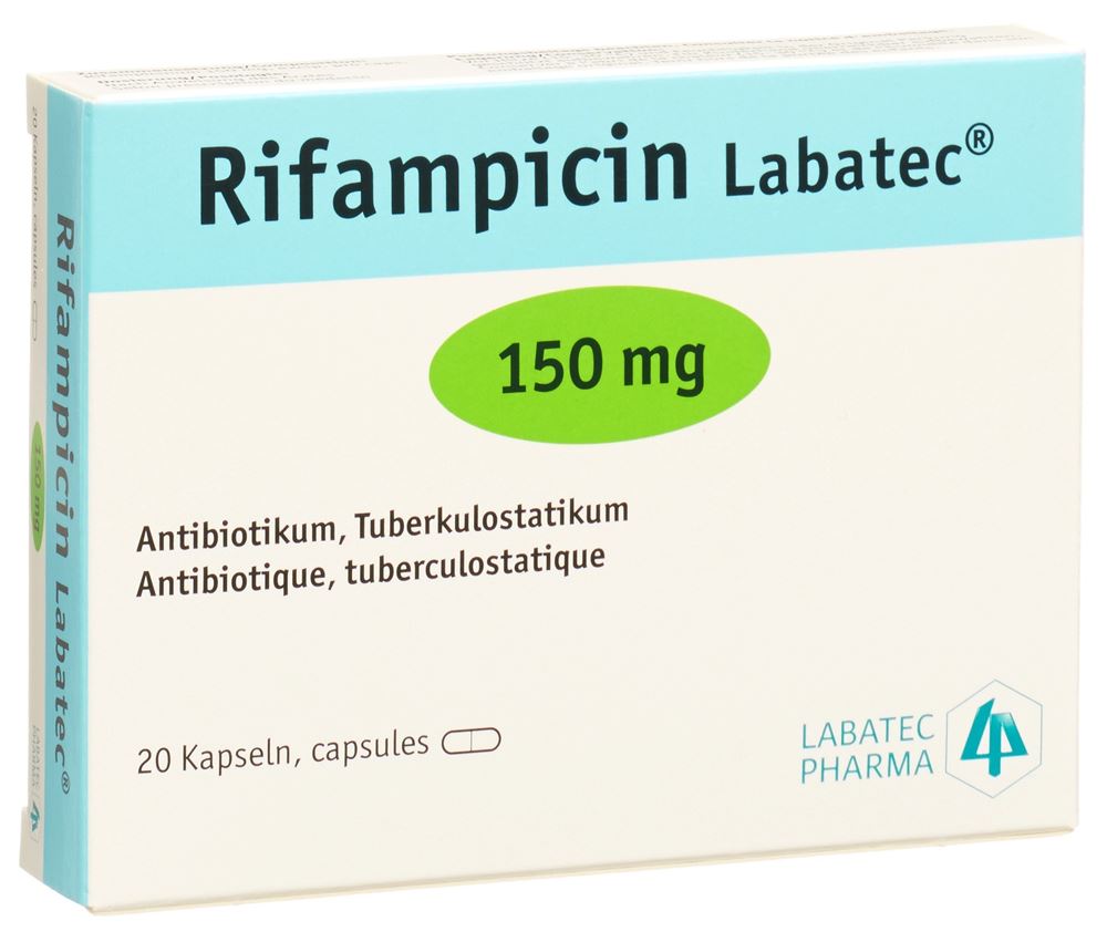 Rifampicine Labatec 150 mg, gélules