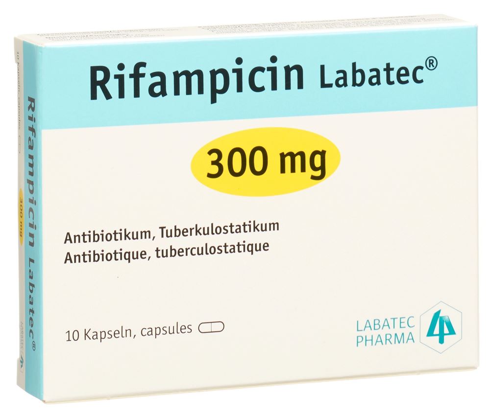 RIFAMPICIN Labatec caps 300 mg 10 pce