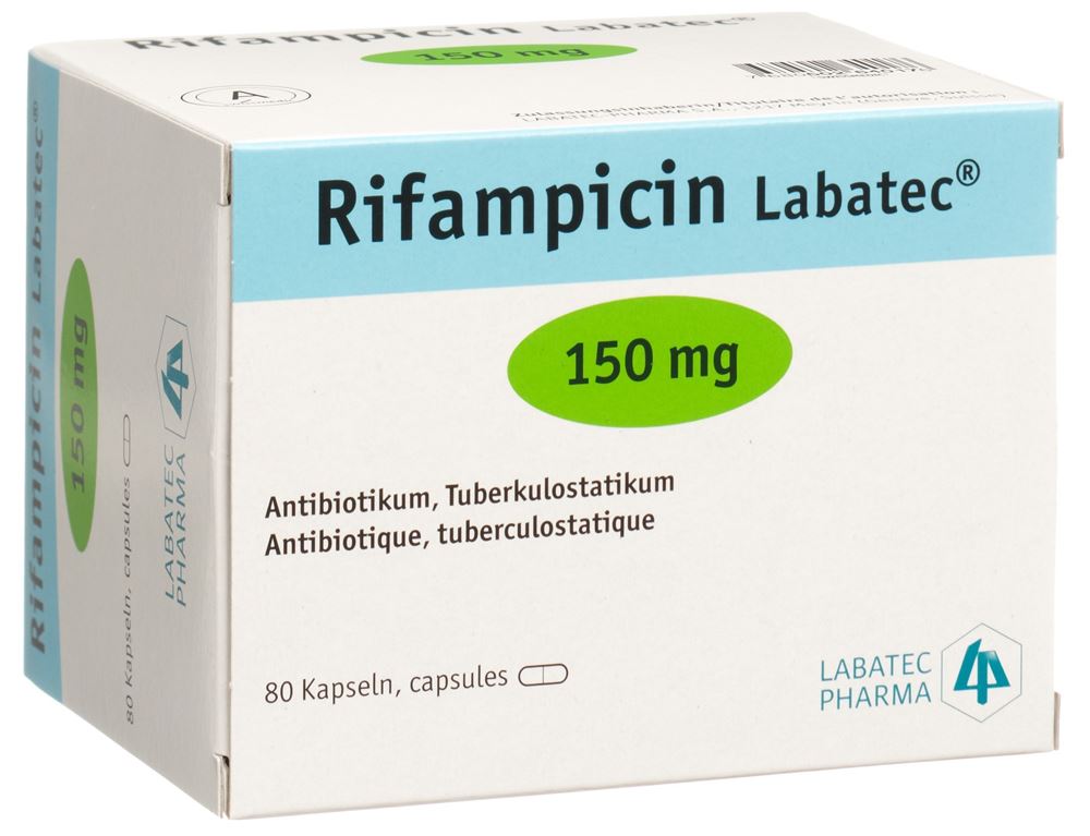 RIFAMPICIN Labatec caps 150 mg 80 pce