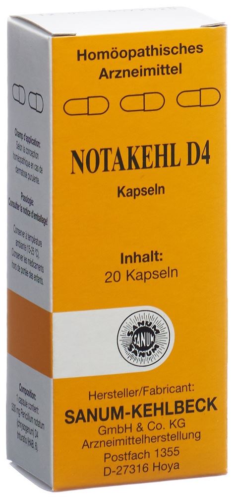 NOTAKEHL caps 4 D 20 pce