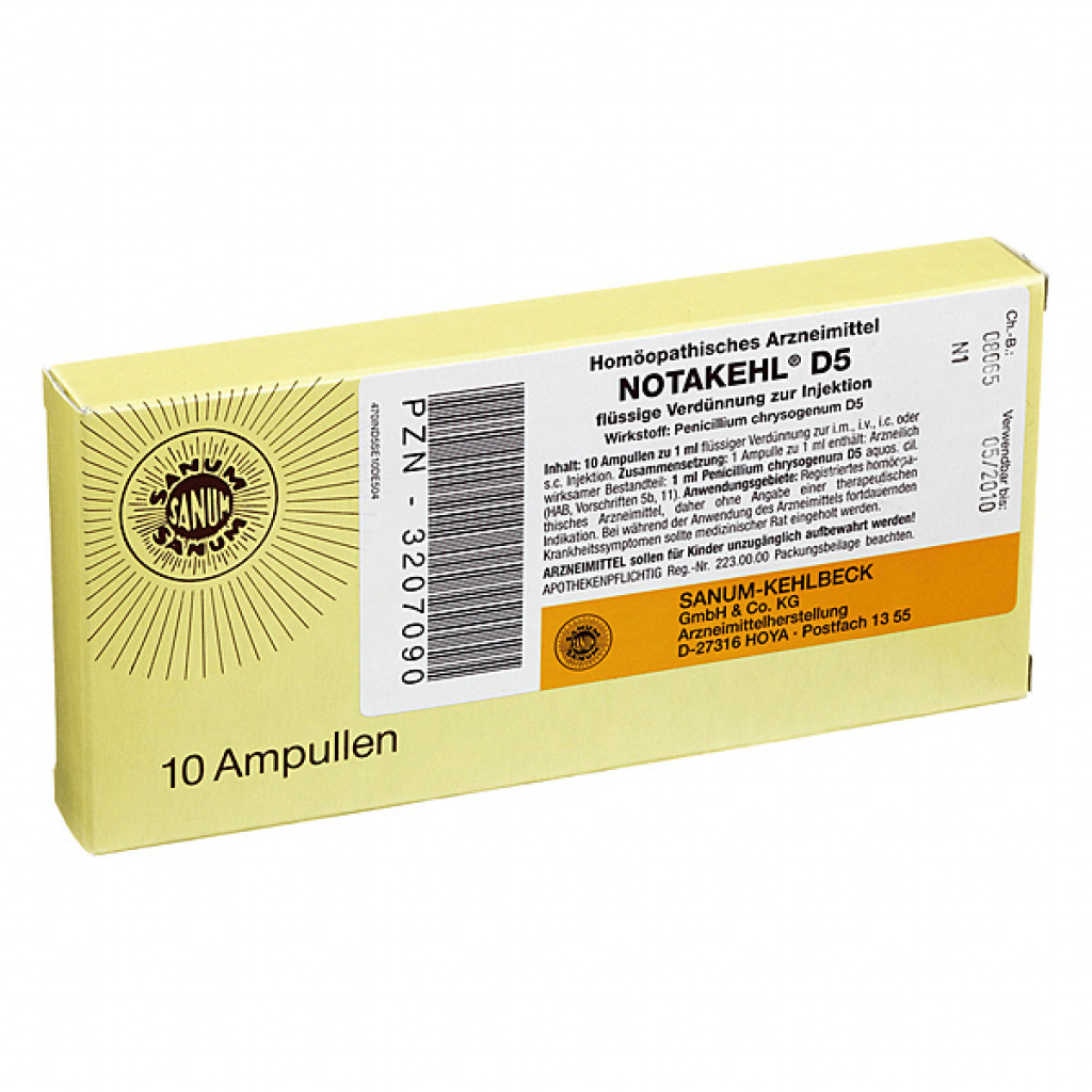 NOTAKEHL sol inj 5 D 10 amp 1 ml
