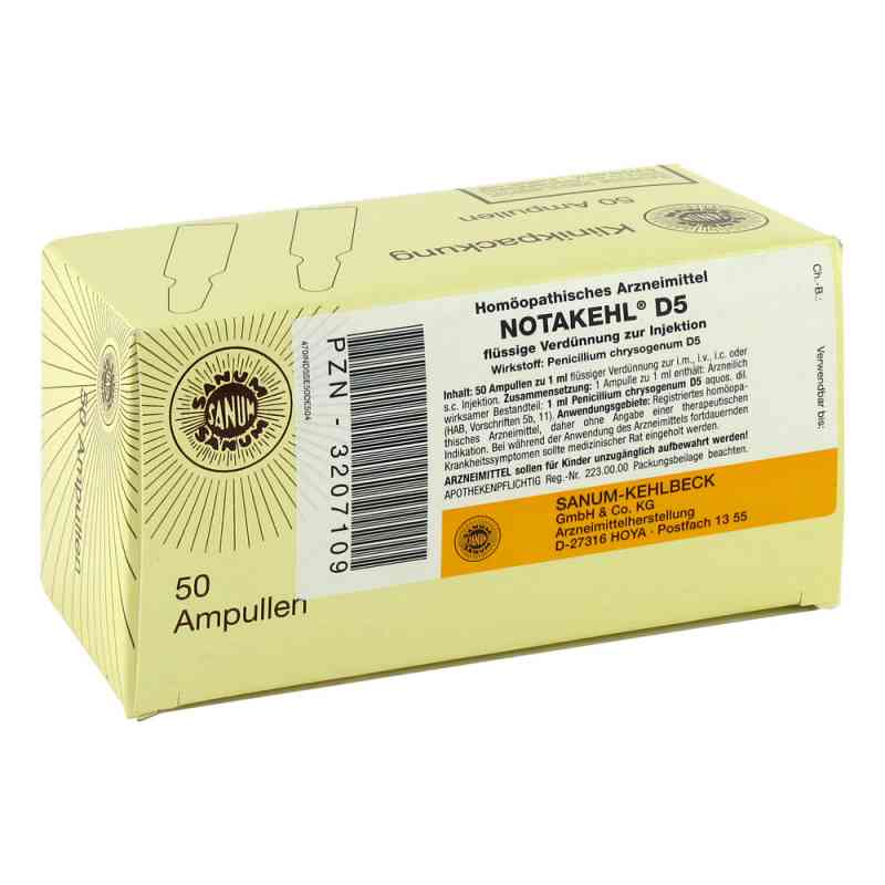 NOTAKEHL sol inj 5 D 50 amp 1 ml