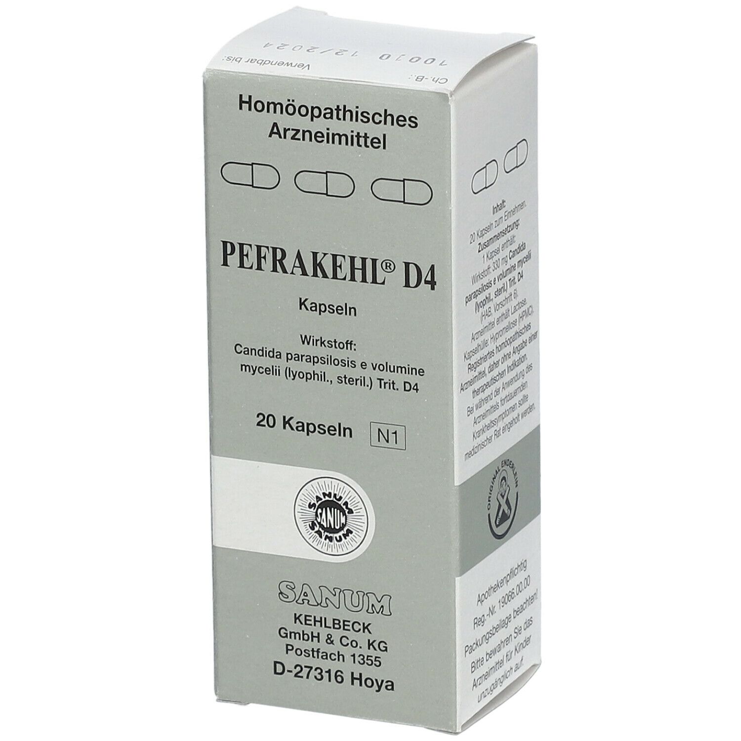 PEFRAKEHL caps 4 D 20 pce