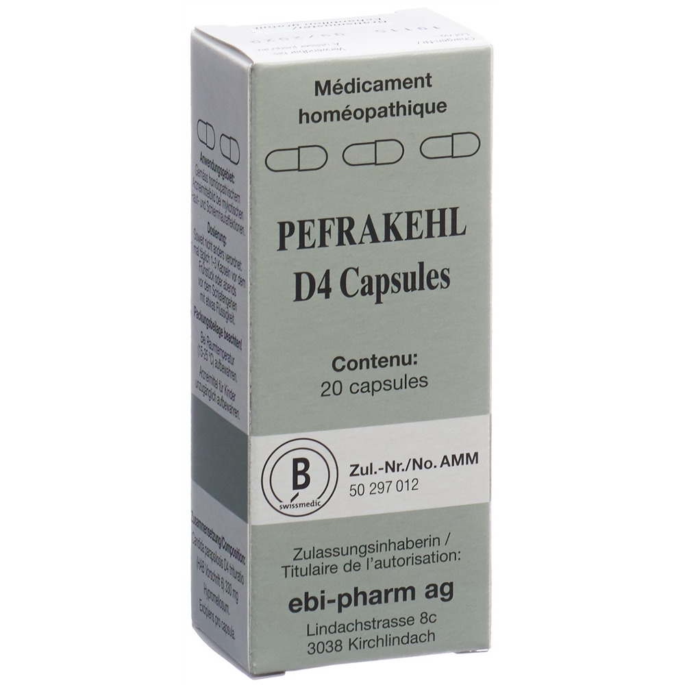 PEFRAKEHL caps 4 D 20 pce