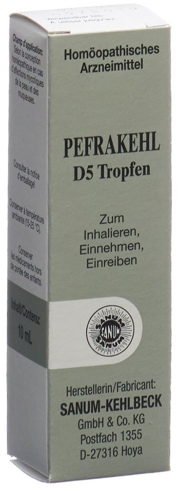 PEFRAKEHL gouttes 5 D fl 10 ml