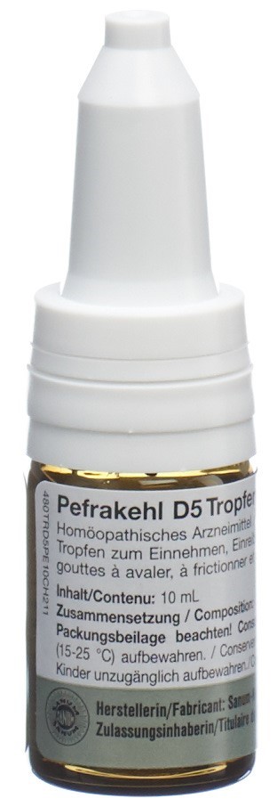 PEFRAKEHL gouttes 5 D fl 10 ml