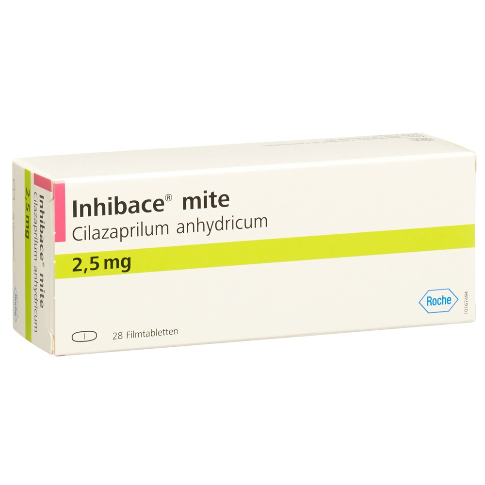 Inhibace mite 2,5 mg, Filmtabletten