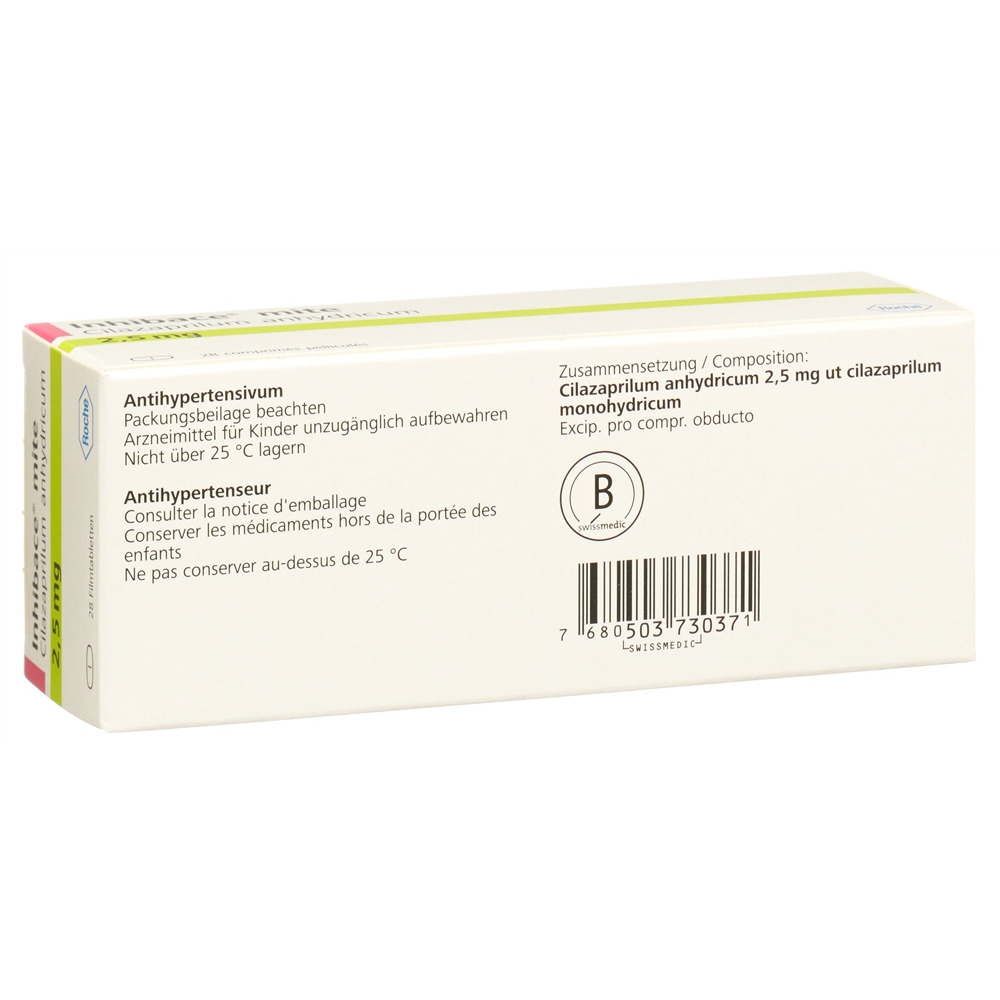 Inhibace mite 2,5 mg, Filmtabletten
