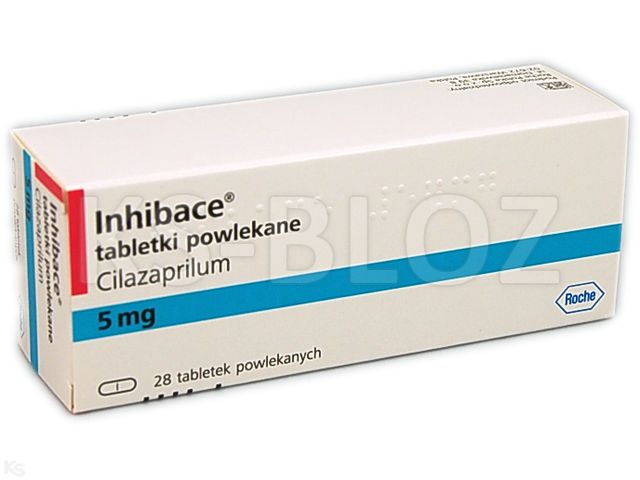 INHIBACE cpr pell 5 mg 28 pce