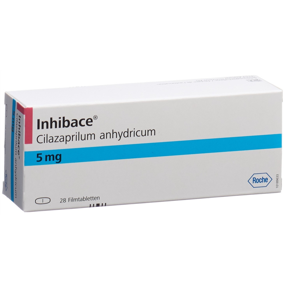 INHIBACE cpr pell 5 mg 28 pce
