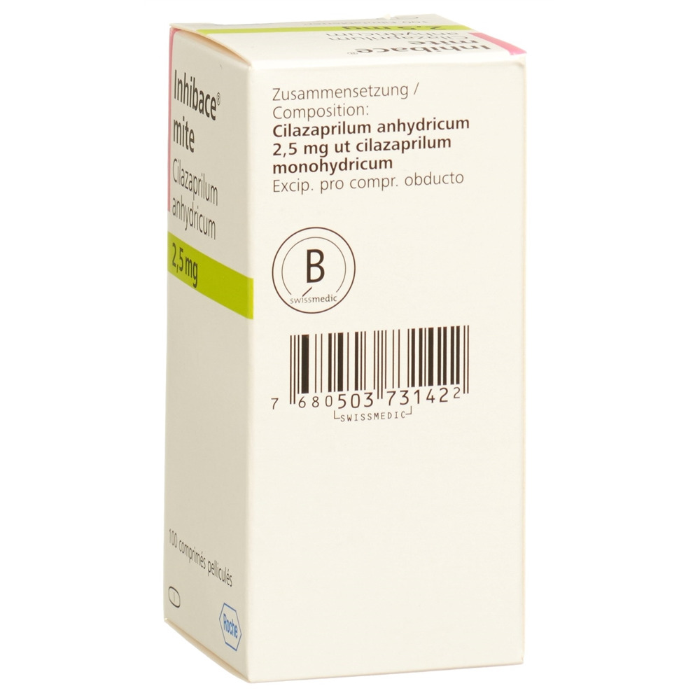 Inhibace mite 2,5 mg, Filmtabletten