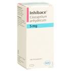 INHIBACE cpr pell 5 mg fl verre 100 pce