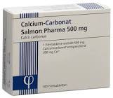CALCIUM CARBONAT Salmon Pharma 500 mg 100 pce