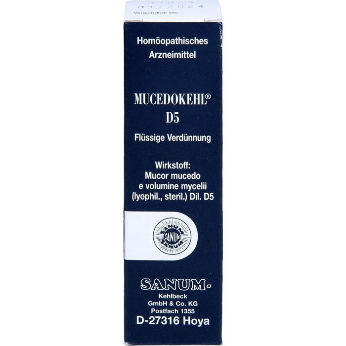 MUCEDOKEHL gouttes 5 D fl 10 ml
