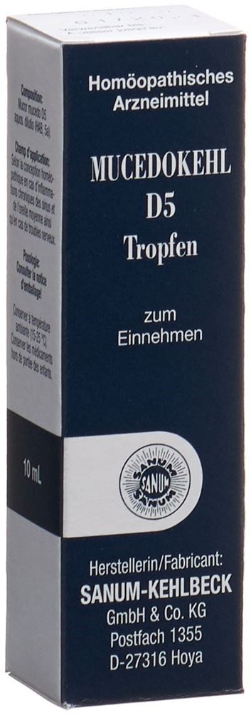 MUCEDOKEHL gouttes 5 D fl 10 ml