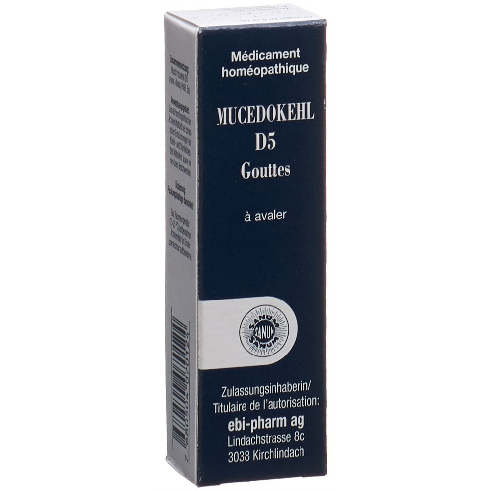 MUCEDOKEHL gouttes 5 D fl 10 ml