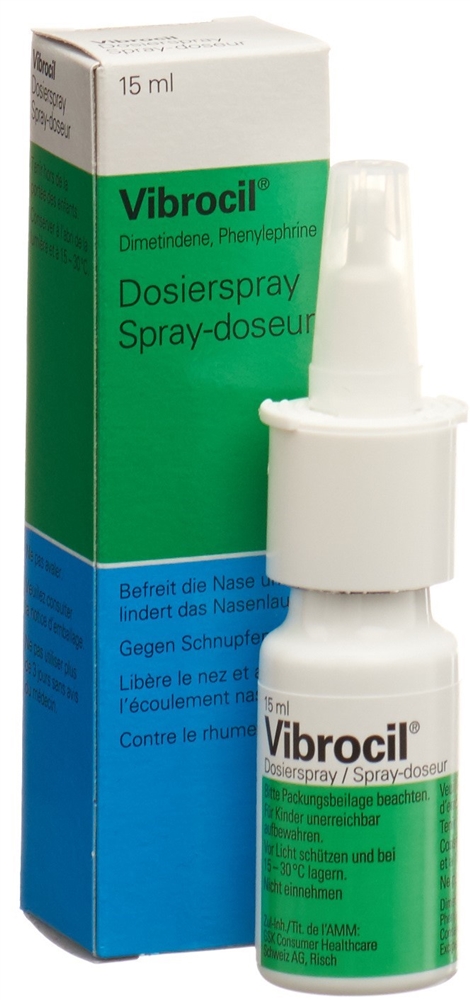 Vibrocil, Nasenspray, Lösung