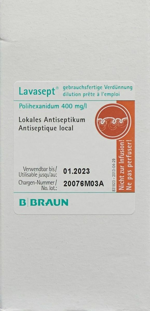 LAVASEPT sol fl 100 ml