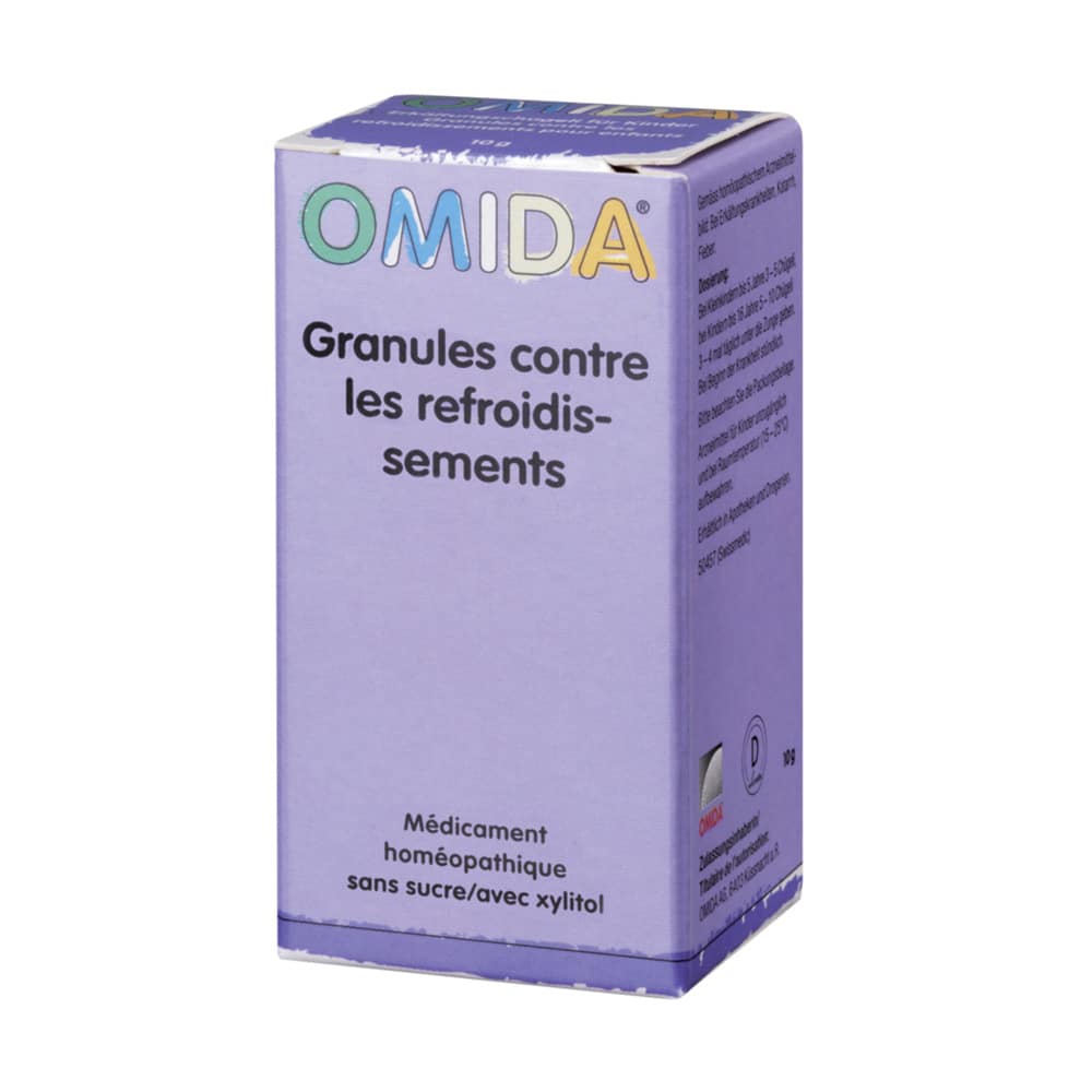 OMIDA granulés refroidissem enfants s suc fl 10 g